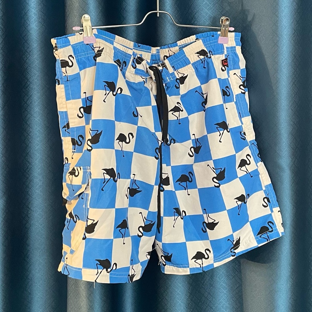 NBNgear Flamingo Print Swim Shorts